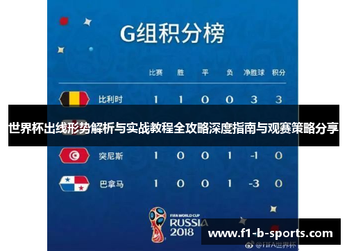 世界杯出线形势解析与实战教程全攻略深度指南与观赛策略分享